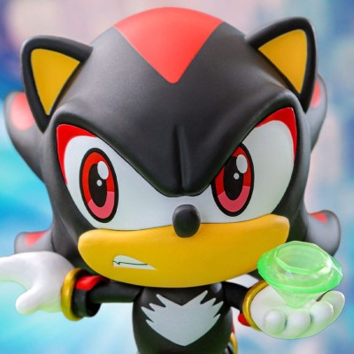 HOT TOYS SONIC THE HEDGEHOG COSBABY SERIES SHADOW PVC MINI ACTION FIGURE