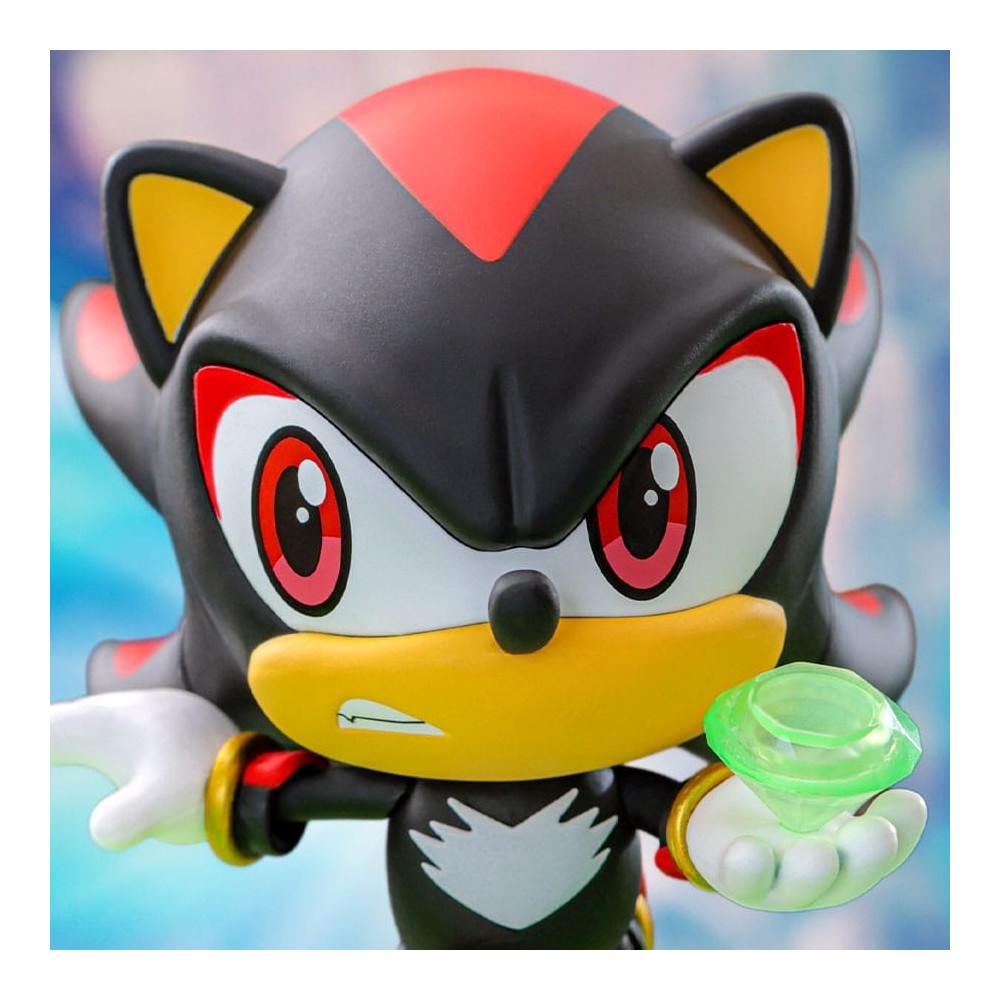 HOT TOYS SONIC THE HEDGEHOG COSBABY SERIES SHADOW PVC MINI ACTION FIGURE