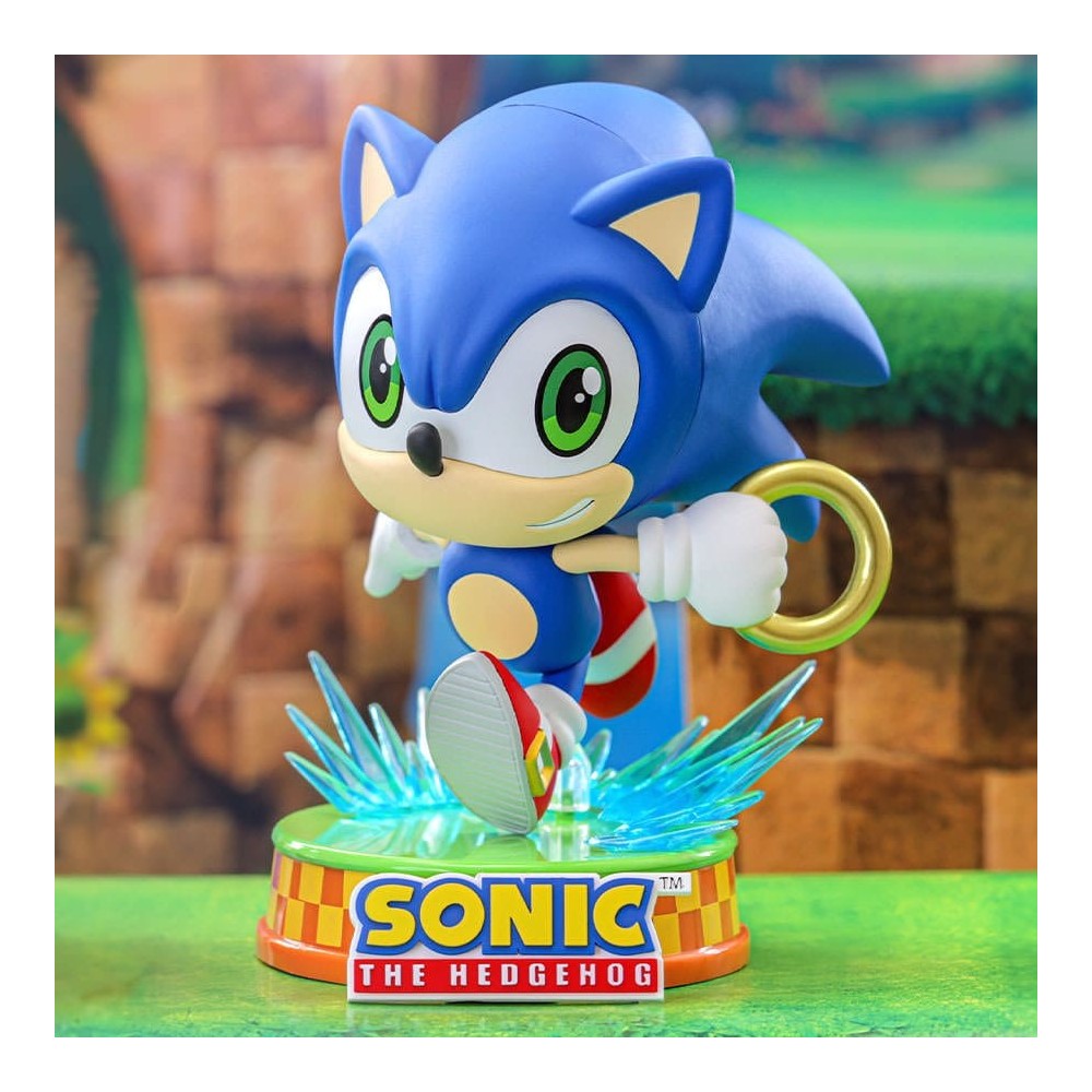 HOT TOYS SONIC THE HEDGEHOG COSBABY SERIES SONIC PVC MINI ACTION FIGURE