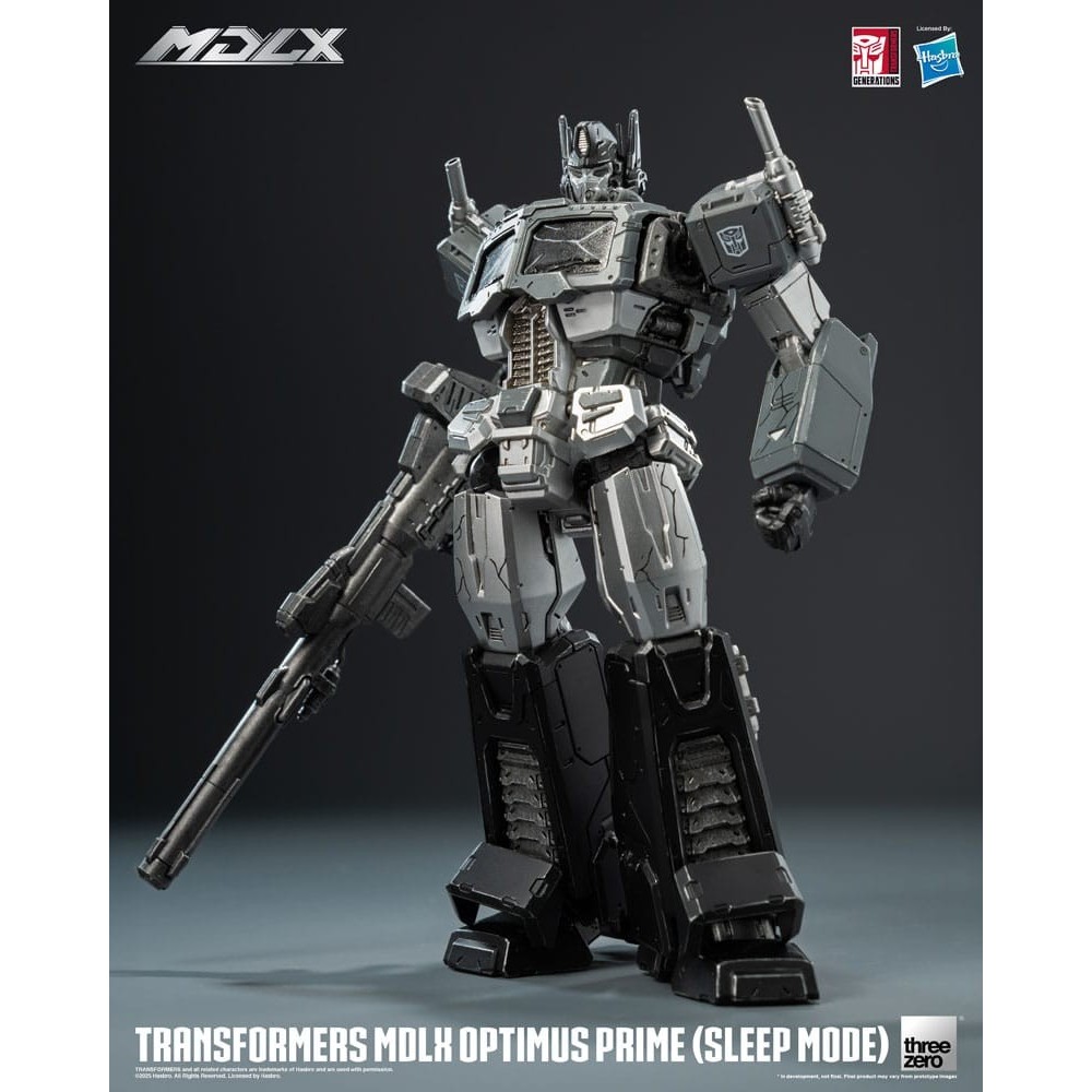 TRANSFORMERS MDLX OPTIMUS PRIME SLEEP MODE ACTION FIGURE THREEZERO