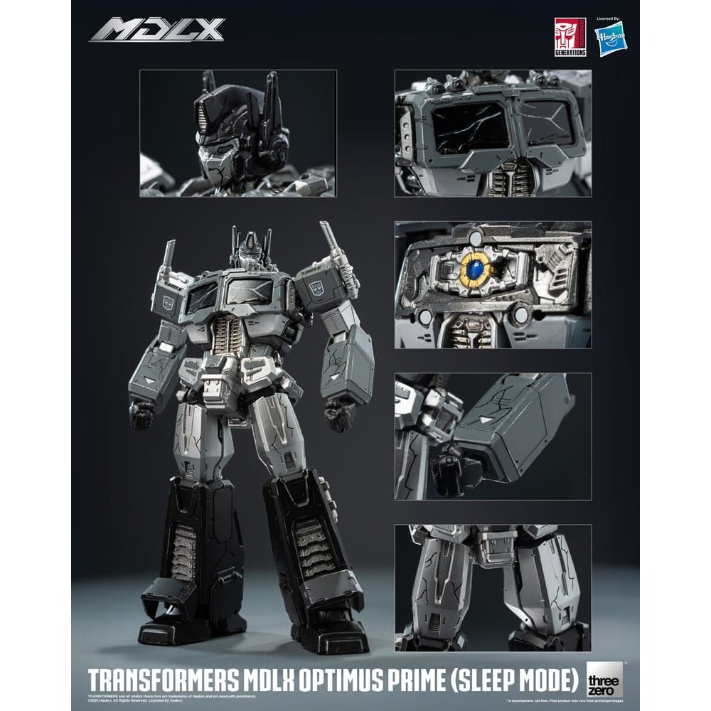 THREEZERO TRANSFORMERS MDLX SERIES OPTIMUS PRIME (SLEEP MODE) 18CM ACTION FIGURE