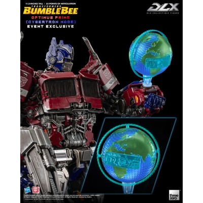 THREEZERO TRANSFORMERS BUMBLEBEE DLX SERIES OPTIMUS PRIME CYBERTRON MODE 28CM ACTION FIGURE