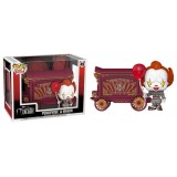 FUNKO FUNKO POP! TELEVISION IT WELCOME TO DERRY PENNYWISE & WAGON BOBBLE HEAD PVC FIGURE