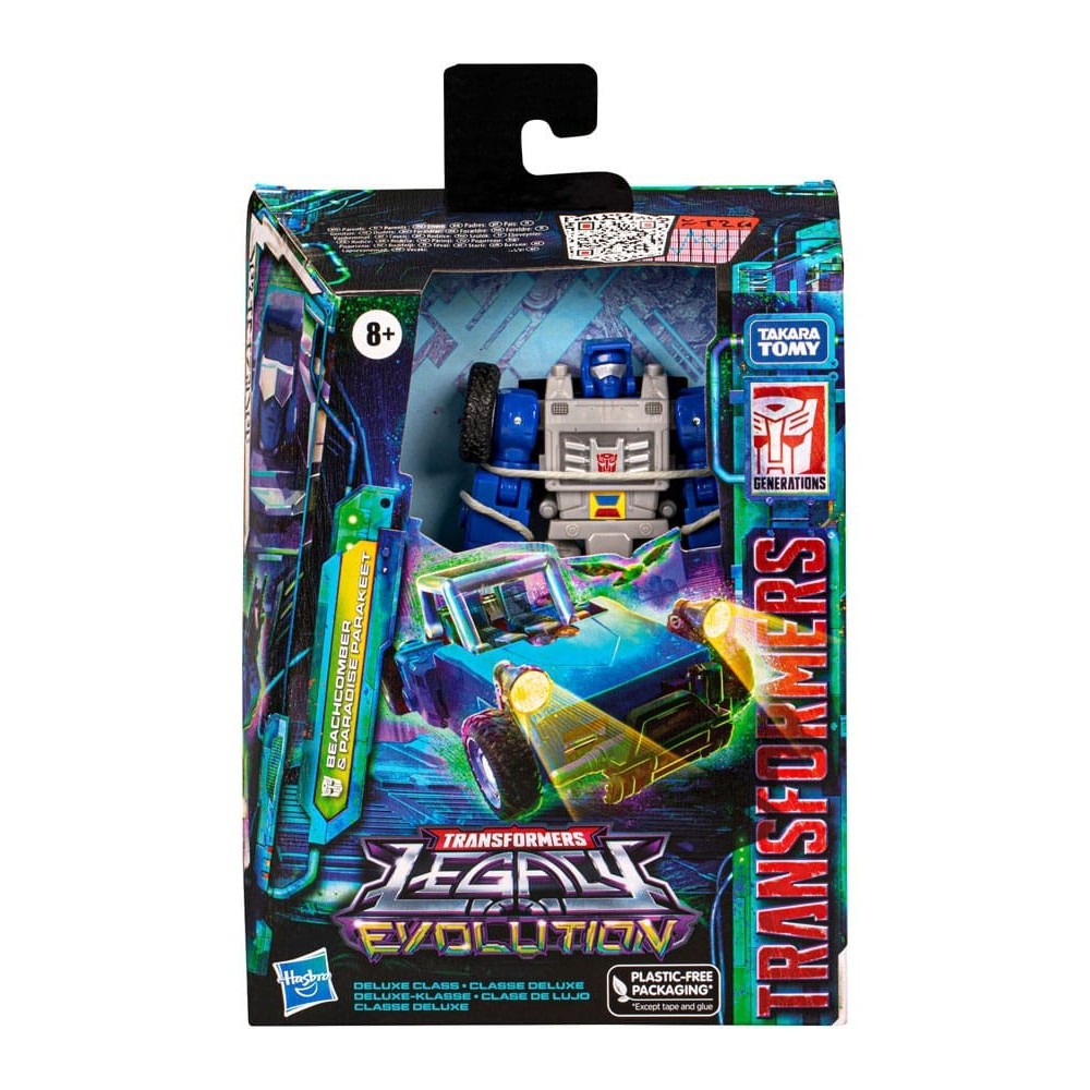 HASBRO TRANSFORMERS LEGACY EVOLUTION BEACHCOMBER AND PARADISE PARAKEET ACTION FIGURE