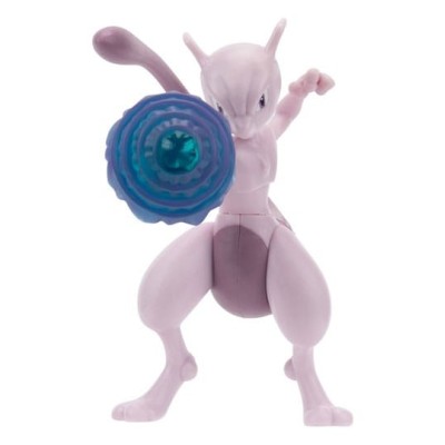 POKEMON BATTLE FEATURE FIGURE MEWTWO DELUXE ACTION FIGURE JAZWARES