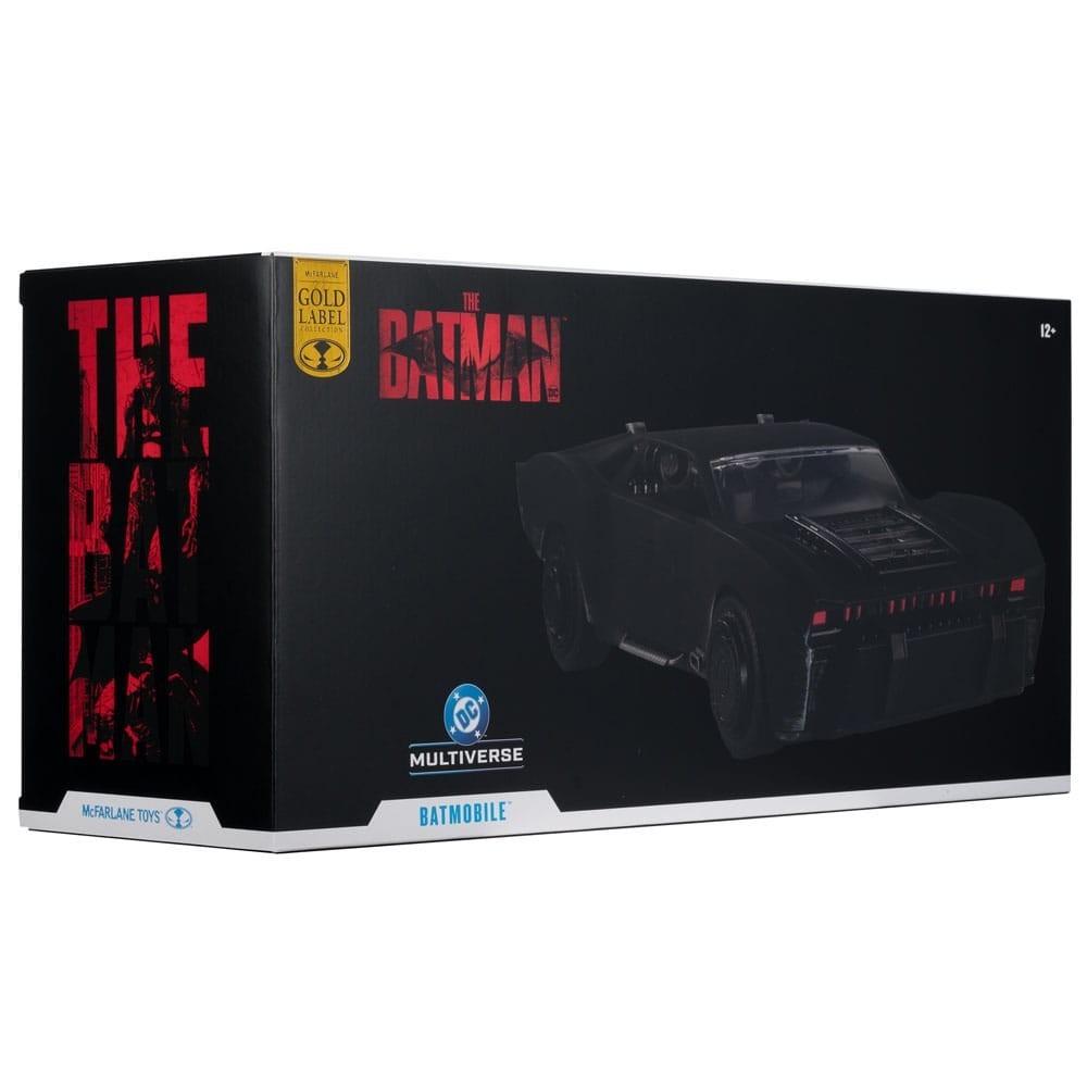 DC MULTIVERSE VEHICLE THE BATMAN BATMOBILE ACTION FIGURE MC FARLANE