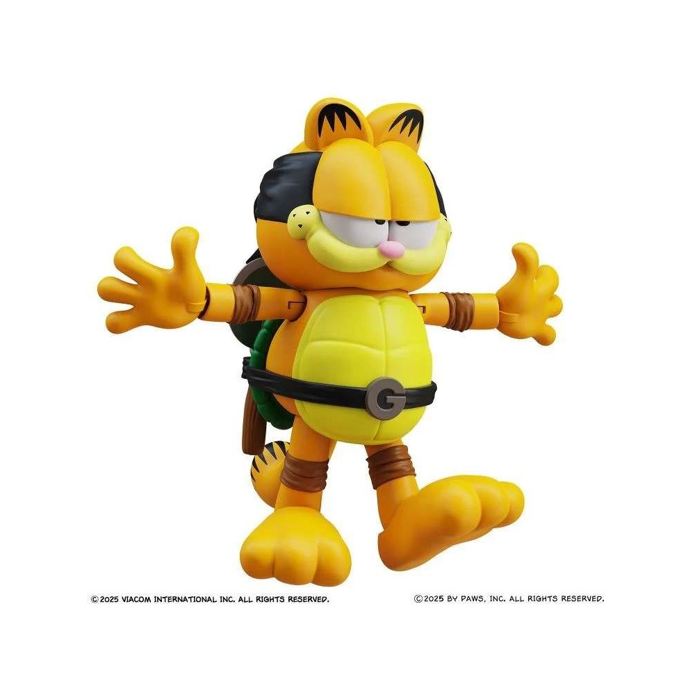 BOSS FIGHT STUDIO GARFIELD X TMNT GARFELLO & SIDEKICK ODIE 2-PACK ACTION FIGURE