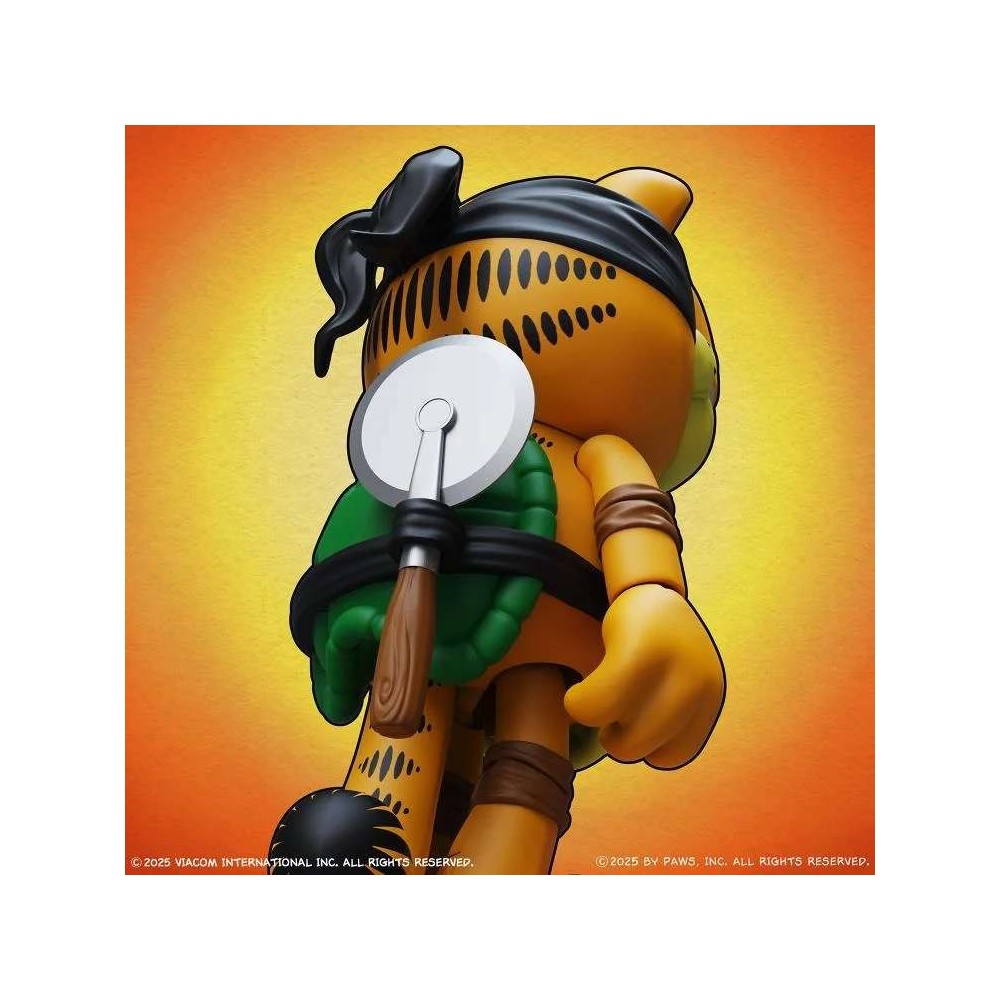 BOSS FIGHT STUDIO GARFIELD X TMNT GARFELLO & SIDEKICK ODIE 2-PACK ACTION FIGURE