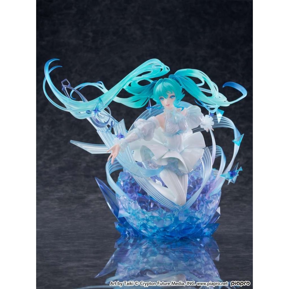 HATSUNE MIKU CRYSTAL DRESS VERSION FIGURE STATUA CYBERZ