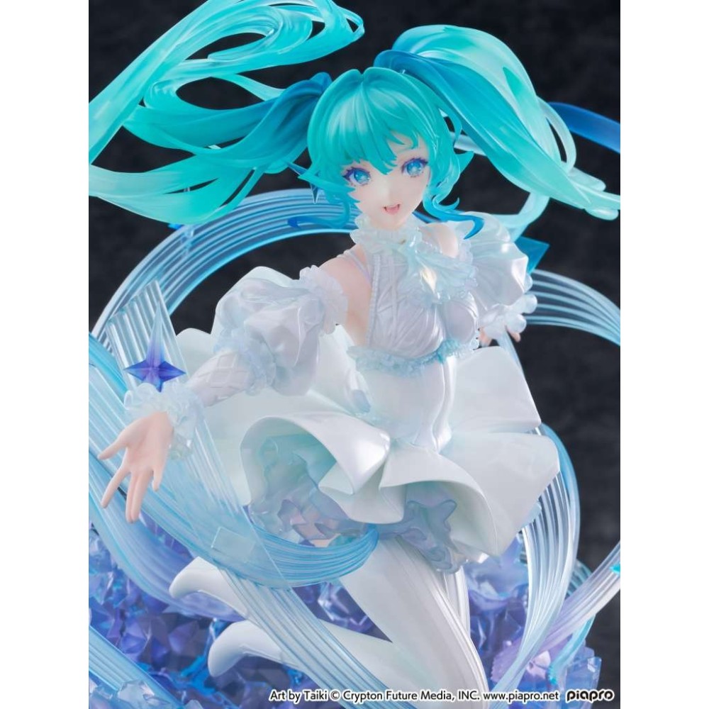 HATSUNE MIKU CRYSTAL DRESS VERSION FIGURE STATUA CYBERZ