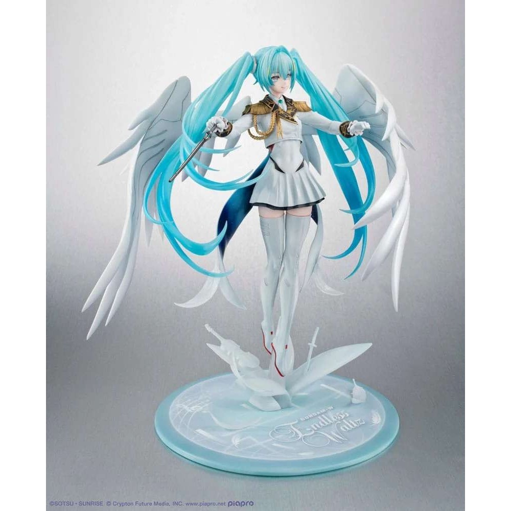 HATSUNE MIKU X WING GUNDAM ZERO EW FIGURE STATUA MEGAHOUSE