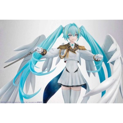 MEGAHOUSE HATSUNE MIKU X WING GUNDAM ZERO EW 45TH ANNIVERSARY FIGURE STATUE