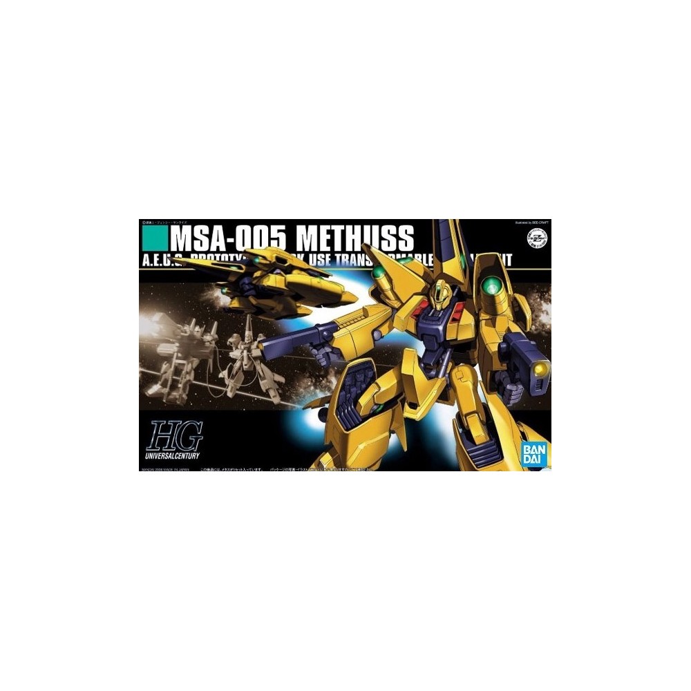 BANDAI HIGH GRADE HGUC GUNDAM METHUSS 1/144 MODEL KIT ACTION FIGURE