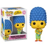 FUNKO POP! THE SIMPSONS MARGE WITH MAGGIE BOBBLE HEAD FIGURE FUNKO