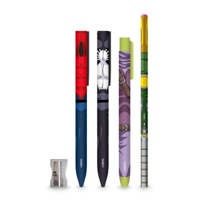 GRUPO ERIK MARVEL SPIDER-MAN RESIN PEN HOLDER SET