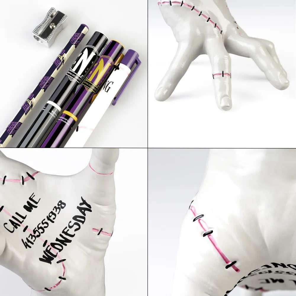 GRUPO ERIK WEDNESDAY THING PEN HOLDER SET