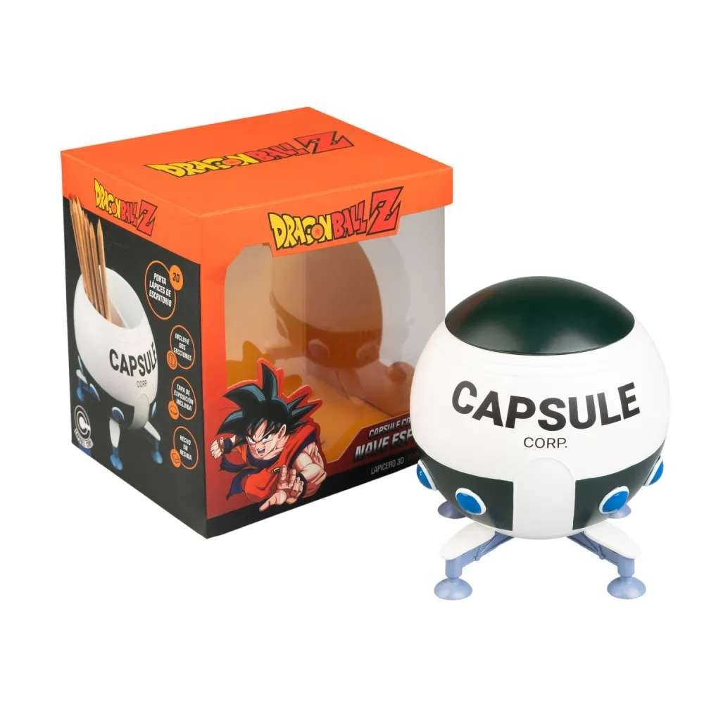 GRUPO ERIK DRAGON BALL Z SPACECRAFT CAPSULE CORP. RESIN PEN HOLDER