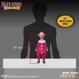 KILLER KLOWNS FROM OUTER SPACE SLIM ROTO PLUSH 45 CM DOLL FIGURE MEZCO TOYS