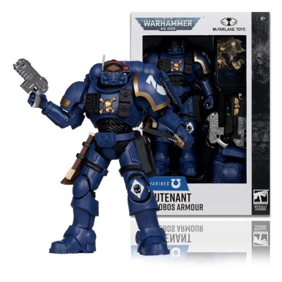 WARHAMMER 40000 LIEUTENANT IN PHOBOS ARMOR ACTION FIGURE MC FARLANE