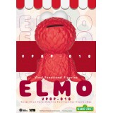 BEAST KINGDOM SESAME STREET ELMO FIGURAL PIGGY BANK