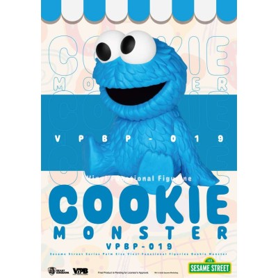 SESAME STREET COOKIE MONSTER FIGURAL BANK SALVADANAIO BEAST KINGDOM