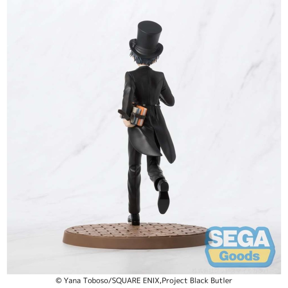 SEGA GOODS BLACK BUTLER CIEL PHANTOMHIVE PUBLIC SCHOOL VERSION LUMINASTA STATUE PVC FIGURE