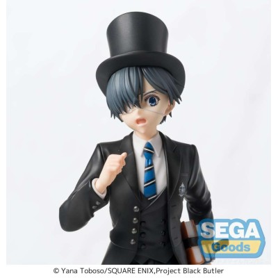BLACK BUTLER CIEL PHANTOMHIVE PUBLIC SCHOOL LUMINASTA STATUA FIGURE SEGA GOODS