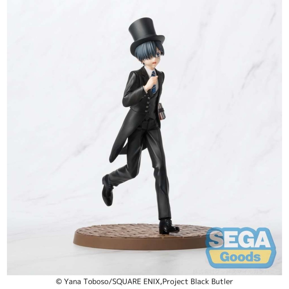BLACK BUTLER CIEL PHANTOMHIVE PUBLIC SCHOOL LUMINASTA STATUA FIGURE SEGA GOODS