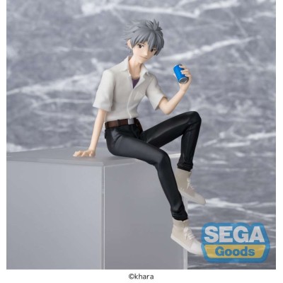 REBUILD OF EVANGELION KAWORU NAGISA PM PERCHING STATUA FIGURE SEGA GOODS