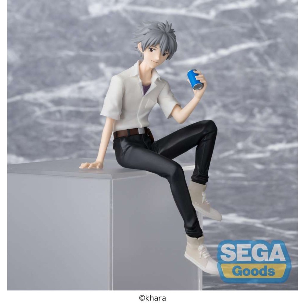 REBUILD OF EVANGELION KAWORU NAGISA PM PERCHING STATUA FIGURE SEGA GOODS