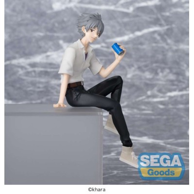 SEGA GOODS REBUILD OF EVANGELION KAWORU NAGISA PM PERCHING STATUE PVC FIGURE