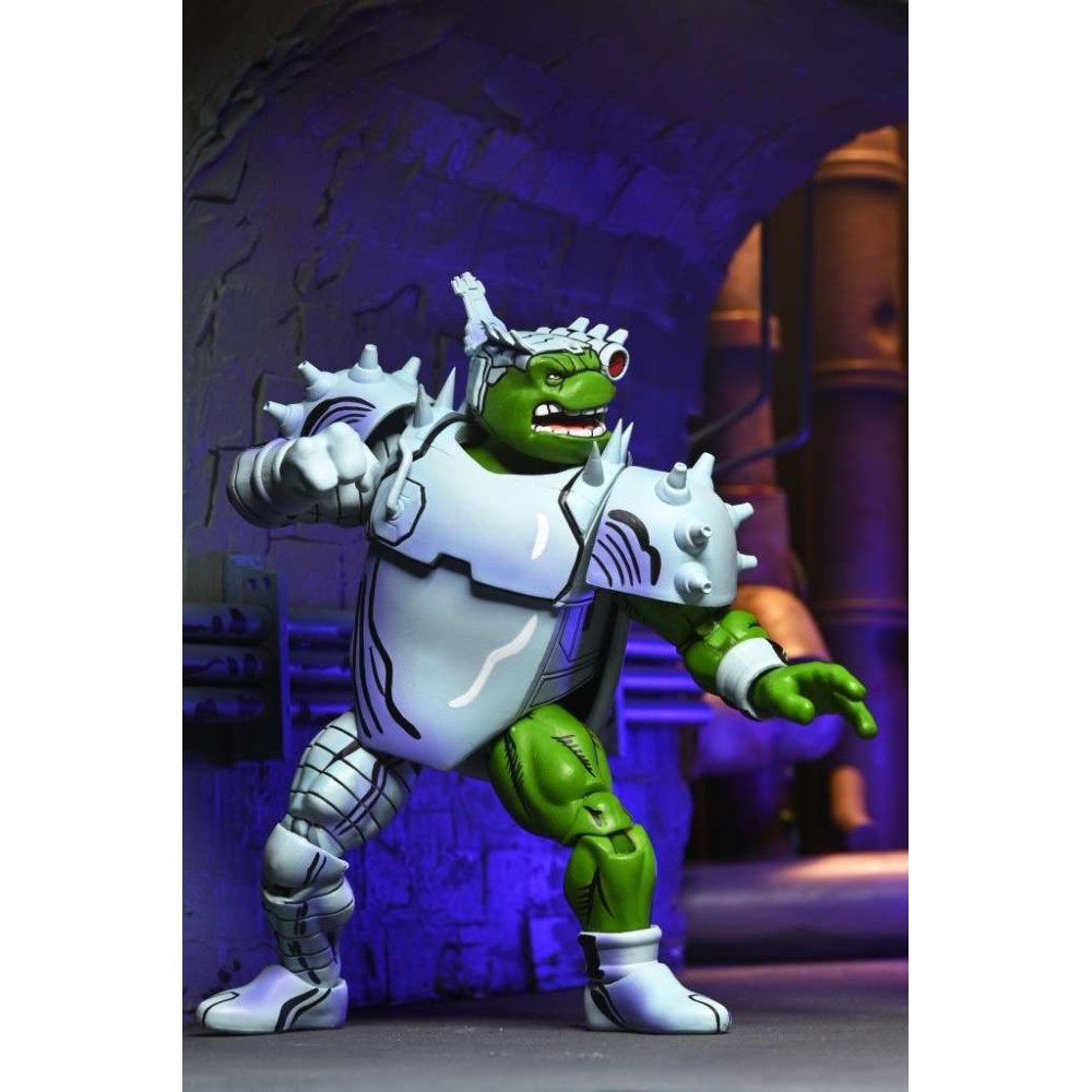 NECA TMNT NINJA TURTLES MIRAGE COMICS CYBORG DONATELLO PVC ACTION FIGURE