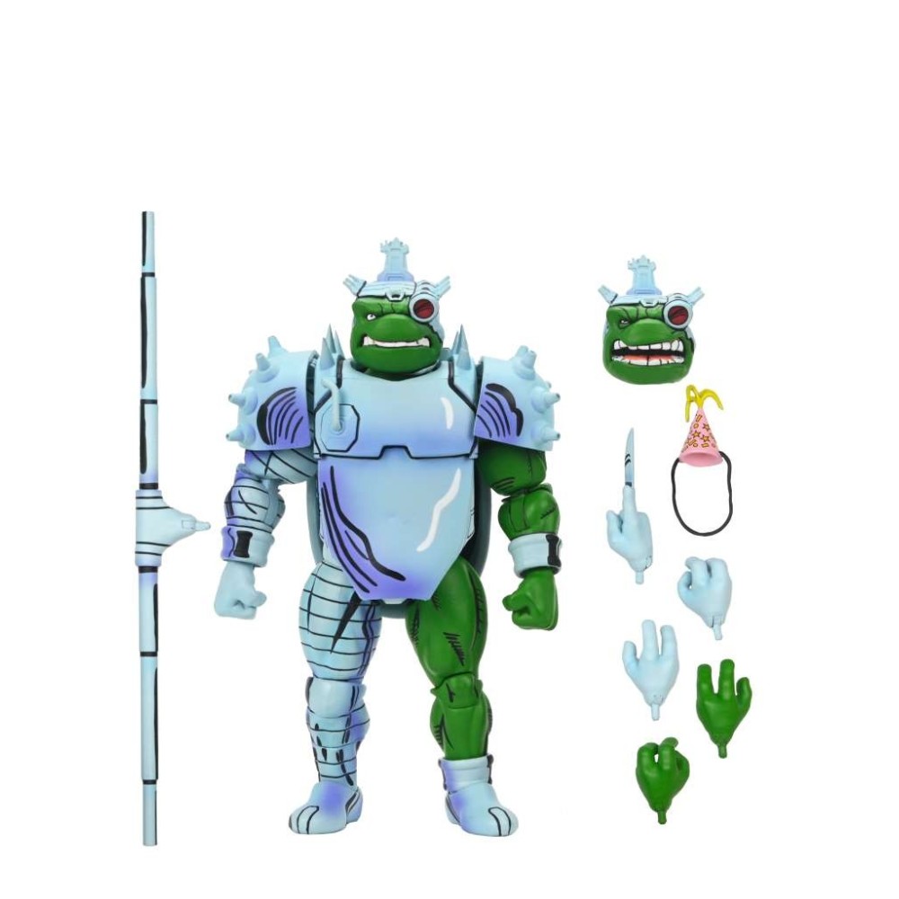 NECA TMNT NINJA TURTLES MIRAGE COMICS CYBORG DONATELLO PVC ACTION FIGURE