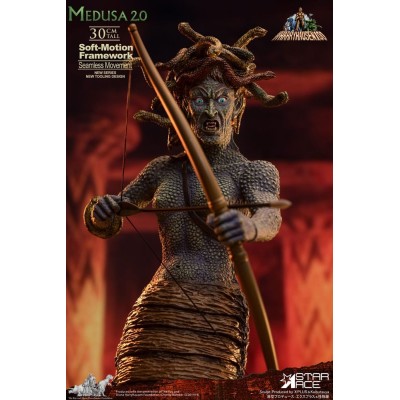RAY HARRYHAUSEN SOFT MOTION MEDUSA 30CM DIORAMA STATUA IN RESINA FIGURE STAR ACE