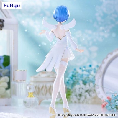 FURYU RE:ZERO REM LITTLE WINGS BICUTE PURE PVC STATUE FIGURE