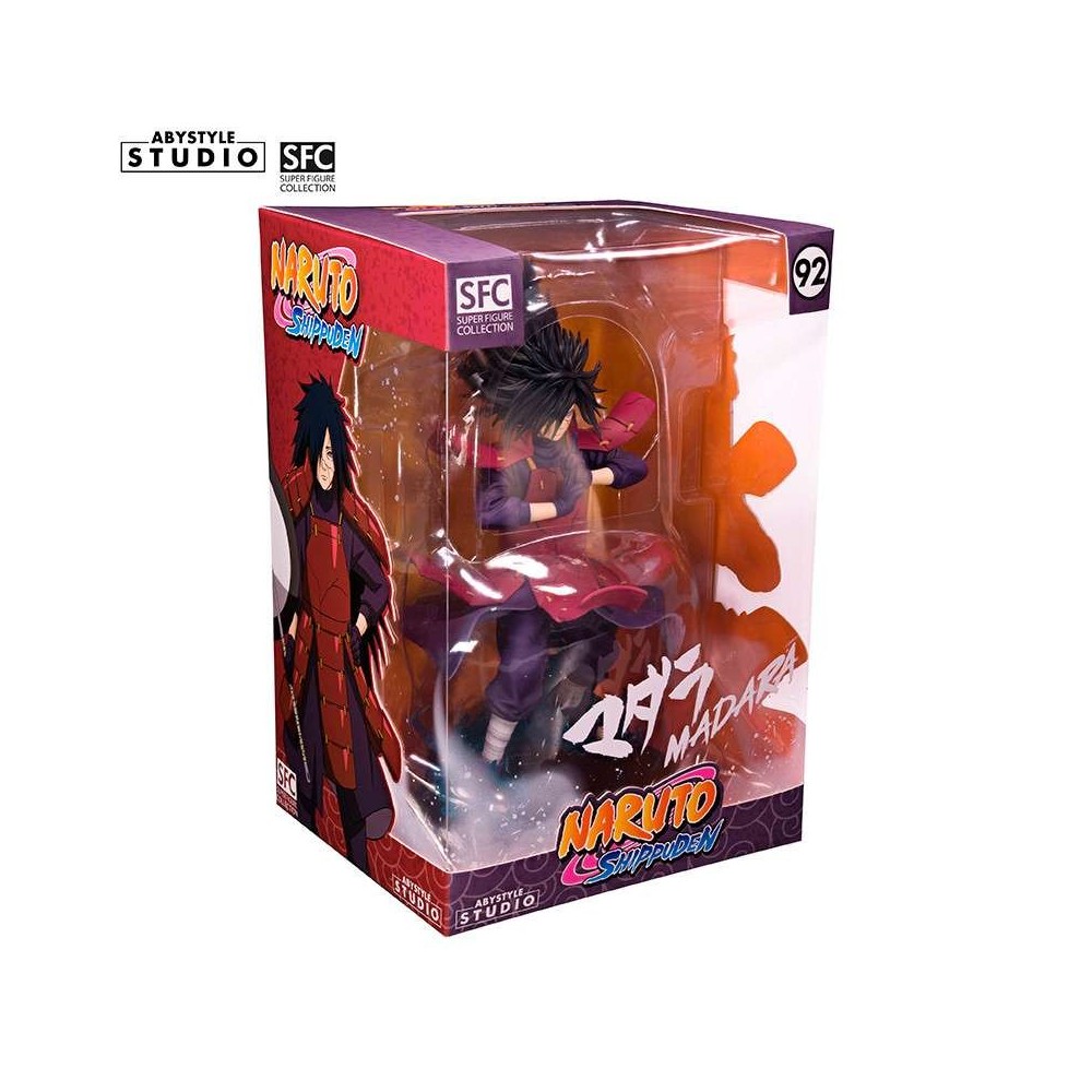 NARUTO SHIPPUDEN MADARA SUPER FIGURE COLLECTION STATUA ABYSTYLE