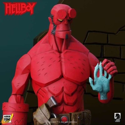 BOSS FIGHT STUDIO HELLBOY BOX FULL OF EVIL 1/12 SCALE ACTION FIGURE