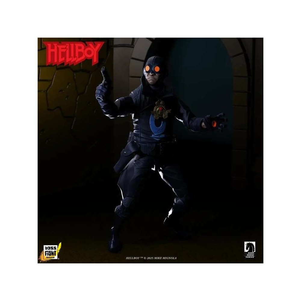 BOSS FIGHT STUDIO HELLBOY LOBSTER JOHNSON THE IRON PROMETHEUS 1/12 SCALE ACTION FIGURE