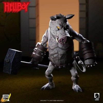 HELLBOY GRUAGACH THE WILD HUNT ACTION FIGURE BOSS FIGHT STUDIO