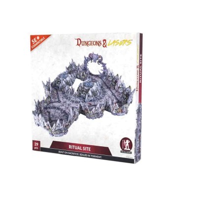 ARCHON STUDIO DUNGEONS AND LASERS RITUAL SITE UNPAINTED TERRAIN