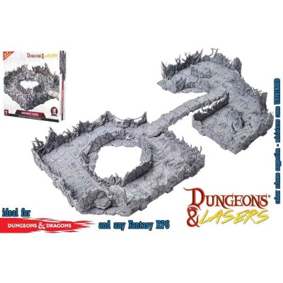 DUNGEONS AND LASERS DEMONIC CAVES UNPAINTED ARCHON STUDIO