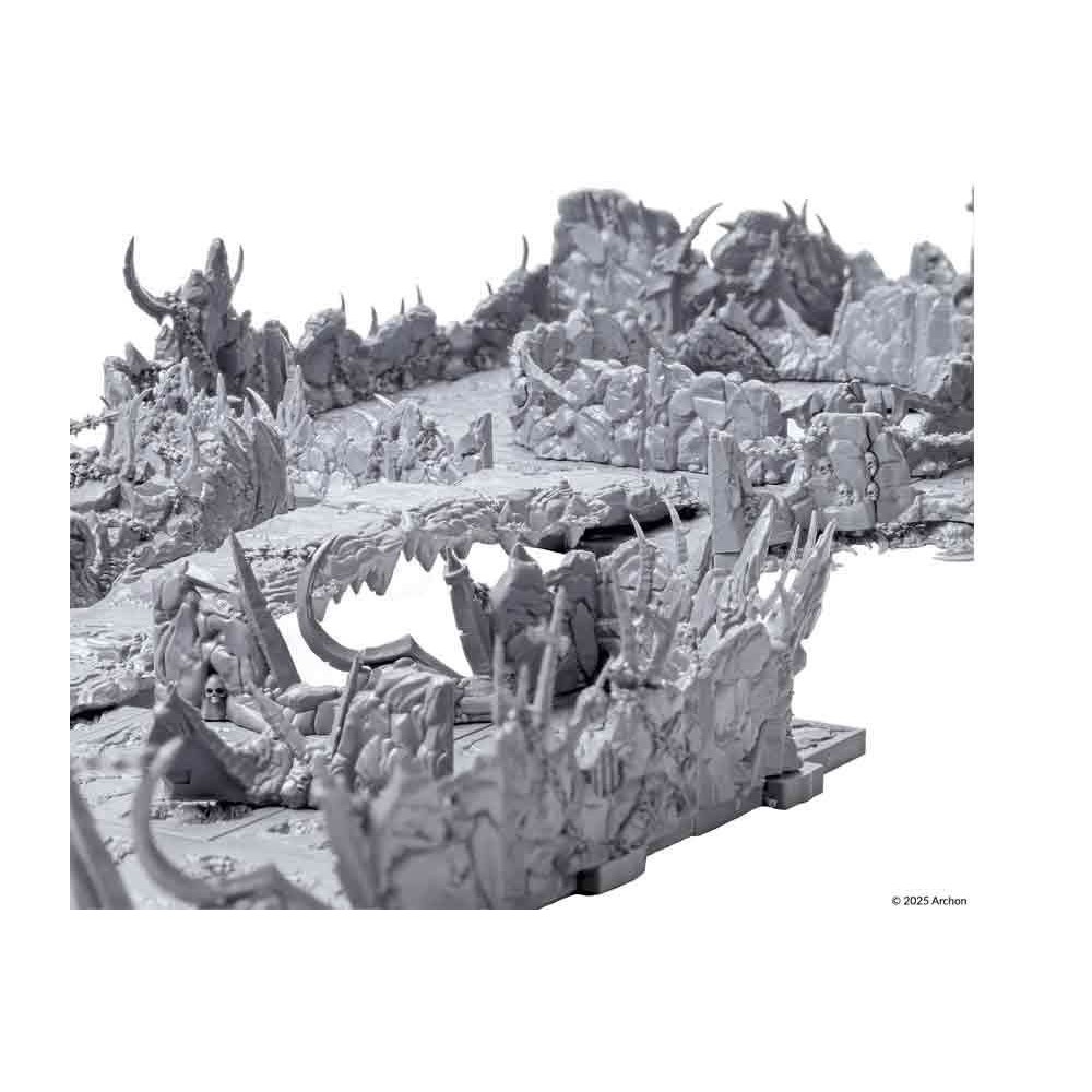 ARCHON STUDIO DUNGEONS AND LASERS DEMONIC CAVES UNPAINTED TERRAIN