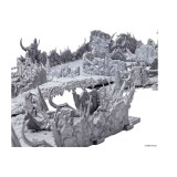 ARCHON STUDIO DUNGEONS AND LASERS DEMONIC CAVES UNPAINTED TERRAIN