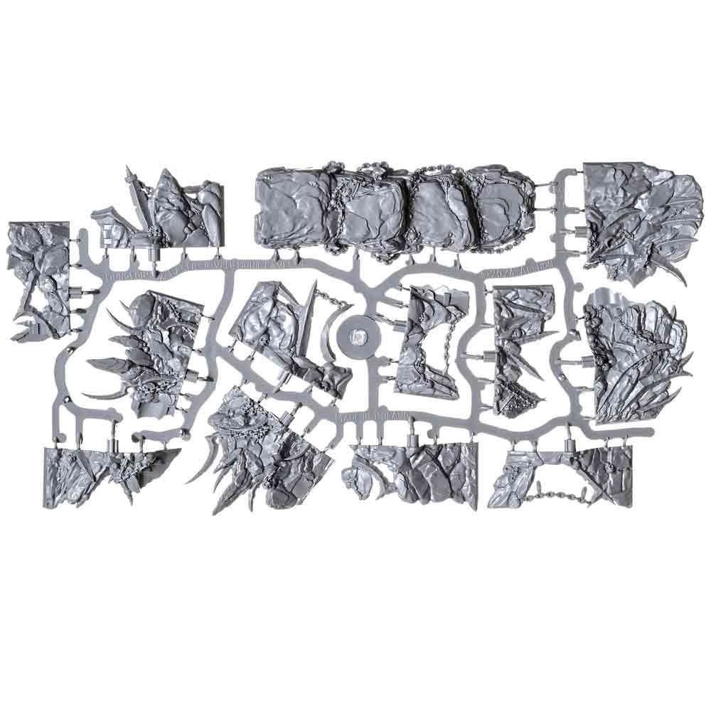 DUNGEONS AND LASERS DEMONIC CAVES UNPAINTED ARCHON STUDIO