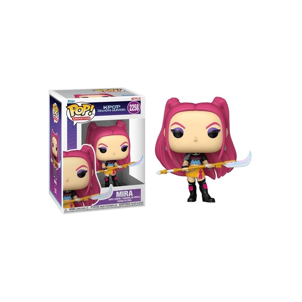 FUNKO FUNKO POP! ANIMATION K-POP DEMON HUNTERS MIRA BOBBLE HEAD