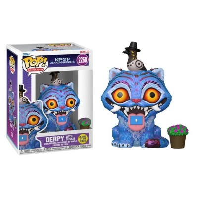 FUNKO POP! K-POP DEMON HUNTERS DERPY WITH SUSSIE BOBBLE HEAD FIGURE FUNKO
