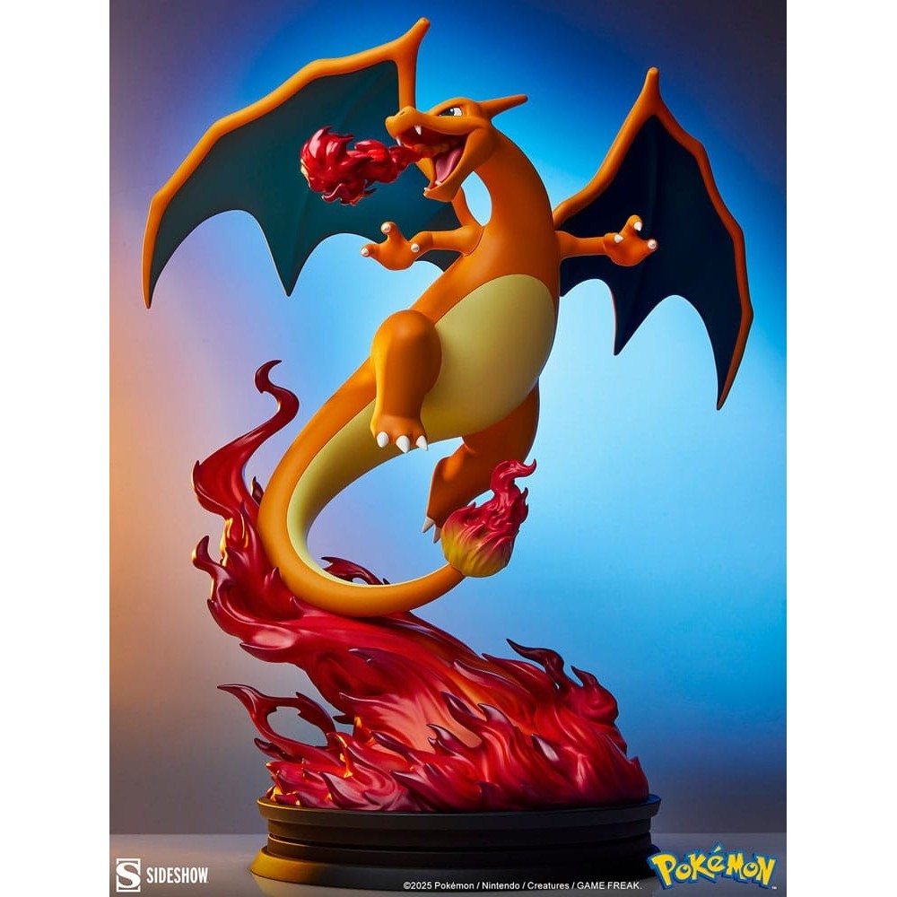 POKEMON CHARIZARD 47CM STATUA FIGURE DIORAMA SIDESHOW