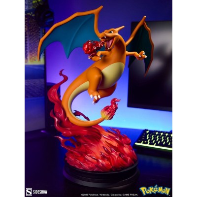 SIDESHOW POKEMON CHARIZARD 47CM RESIN STATUE FIGURE DIORAMA