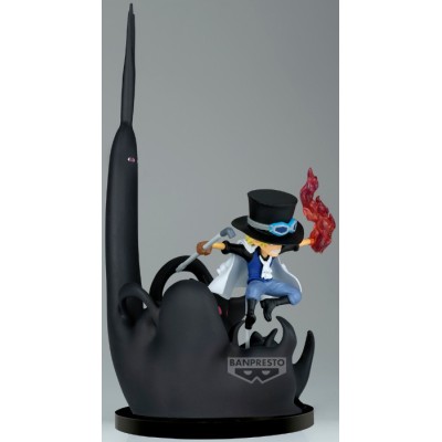 BANPRESTO ONE PIECE WCF SABO VS FIVE ELDERS AND IMU STATUE FIGURE