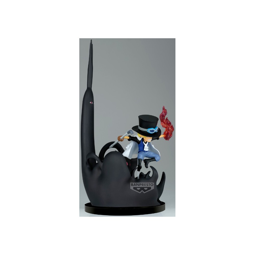 ONE PIECE WCF SABO VS FIVE ELDERS AND IMU STATUA FIGURE BANPRESTO